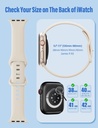 Apple watch Soft Silicone Sport Bands for Ultra/SE/1-10, 42/44/45/49 