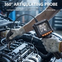Borescope Camera With Light, IP67 industrial Endoscope Camera With Light, 1080P HD Inspection Camera, 16ft Snake Camera,