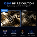 Borescope Camera With Light, IP67 industrial Endoscope Camera With Light, 1080P HD Inspection Camera, 16ft Snake Camera,