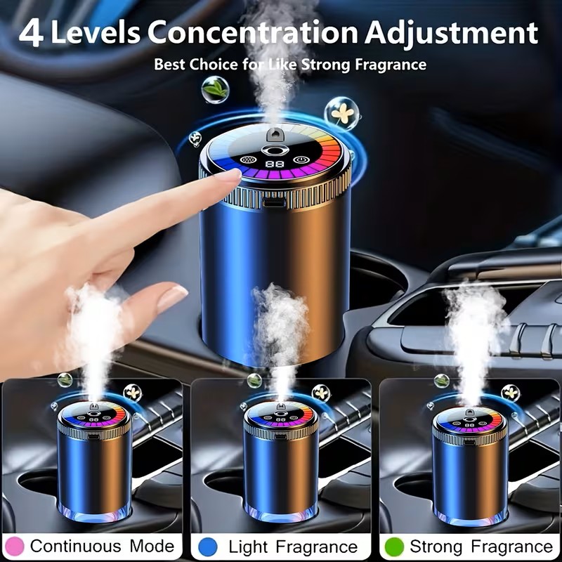 Smart Car Aromatherapy Automatic Diffuser with Fragrance oil (Ocean Cologne)