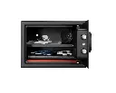 FORTRESS SMALL PERSONAL SAFE WITH ELECTRIC LOCK GREY 