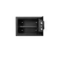 FORTRESS SMALL PERSONAL SAFE WITH ELECTRIC LOCK GREY 
