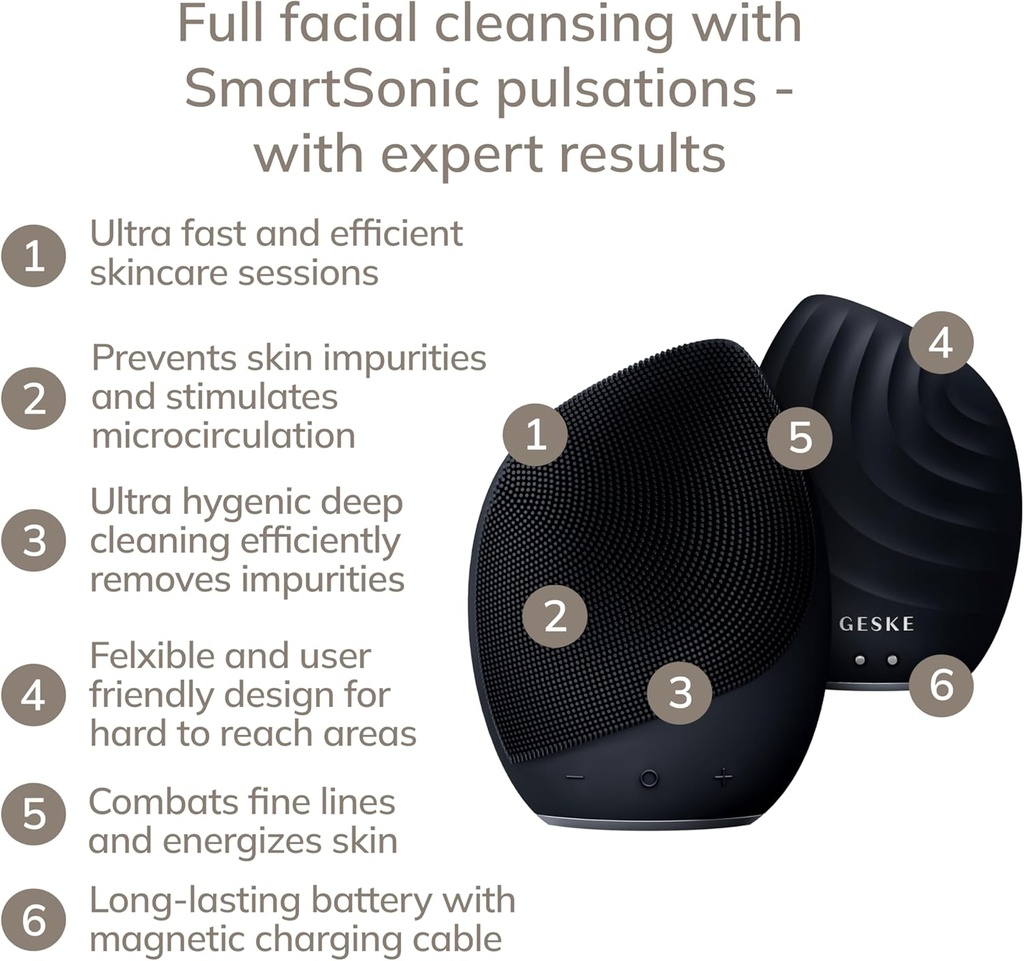 Geske Sonic Facial Brush 5 in 1