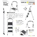 GORILLA LADDER 3STEPS 8FT 9INCH