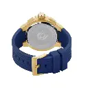 Giorgio Milano round gold stainless steel with blue strap and sub-dial 225SG421 ANTONIO