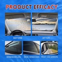 Homonth OIL FILM CLEANING BRUSH Car Windshield Cleaner - Powerful Glass Film Remover And Anti-Rain And Fog Brush for Clear Vision