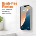 Silicone Suction Cup Phone Case Mount suqare assorted colors