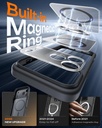 TOCOL for iPhone 17 Pro Case, Full Camera Protection Built-in Magnetic Ring
