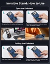 Goton iPhone 17 Pro Max Case with Privacy Tempered Glass Screen Protector & Camera Lens Protector