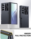 Vizvera Samsung Galaxy Z Fold 7 Case with Cards Holder 