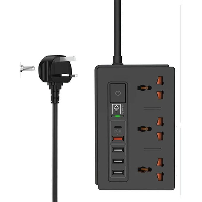 FIL Multi socket extension charger W035K