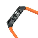 Giorgio Milano Black and Chrono with date Orange Silicone strap 240SBK318 MAXIMUS 