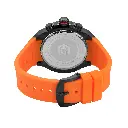 Giorgio Milano Black and Chrono with date Orange Silicone strap 240SBK318 MAXIMUS 