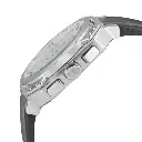 Giorgio Milano Chrono Square Stainless Steel Black Leather Strap 886ST022 Tempo