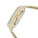 Giorgio Milano Gold Square Case automatic Movt Gold Mesh Bracelet 229SG5 ALFEO 