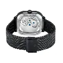 Giorgio Milano Rose Gold Square Case automatic Movt Black Mesh Bracelet 229SBK15 ALFEO