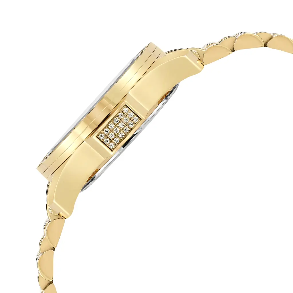 Giorgio Milano Gold Stone Bezel Metal Bracelet 229ST3 ALFEO 