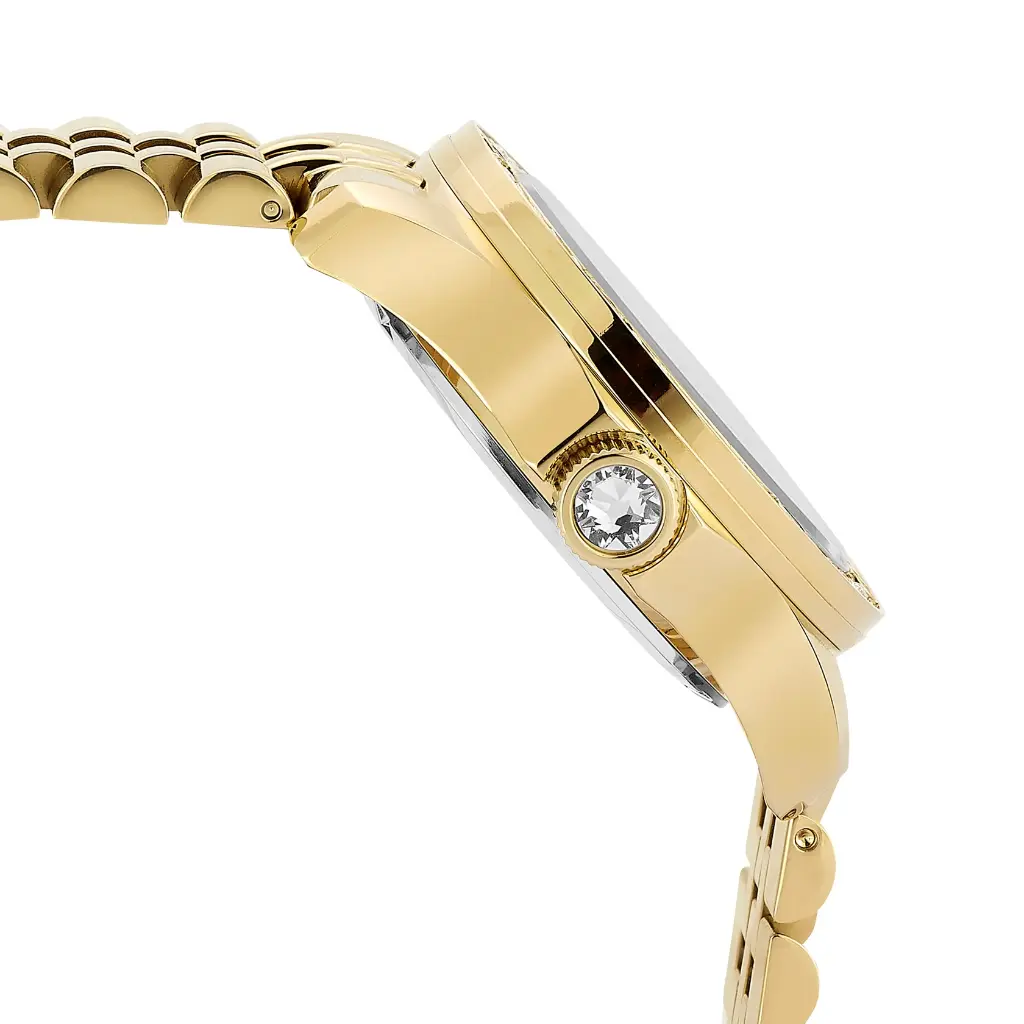 Giorgio Milano Gold Stone Bezel Metal Bracelet 229ST3 ALFEO 
