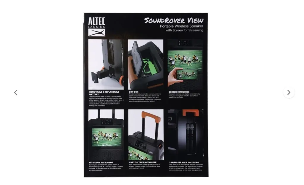 altec lansing sound rover view 