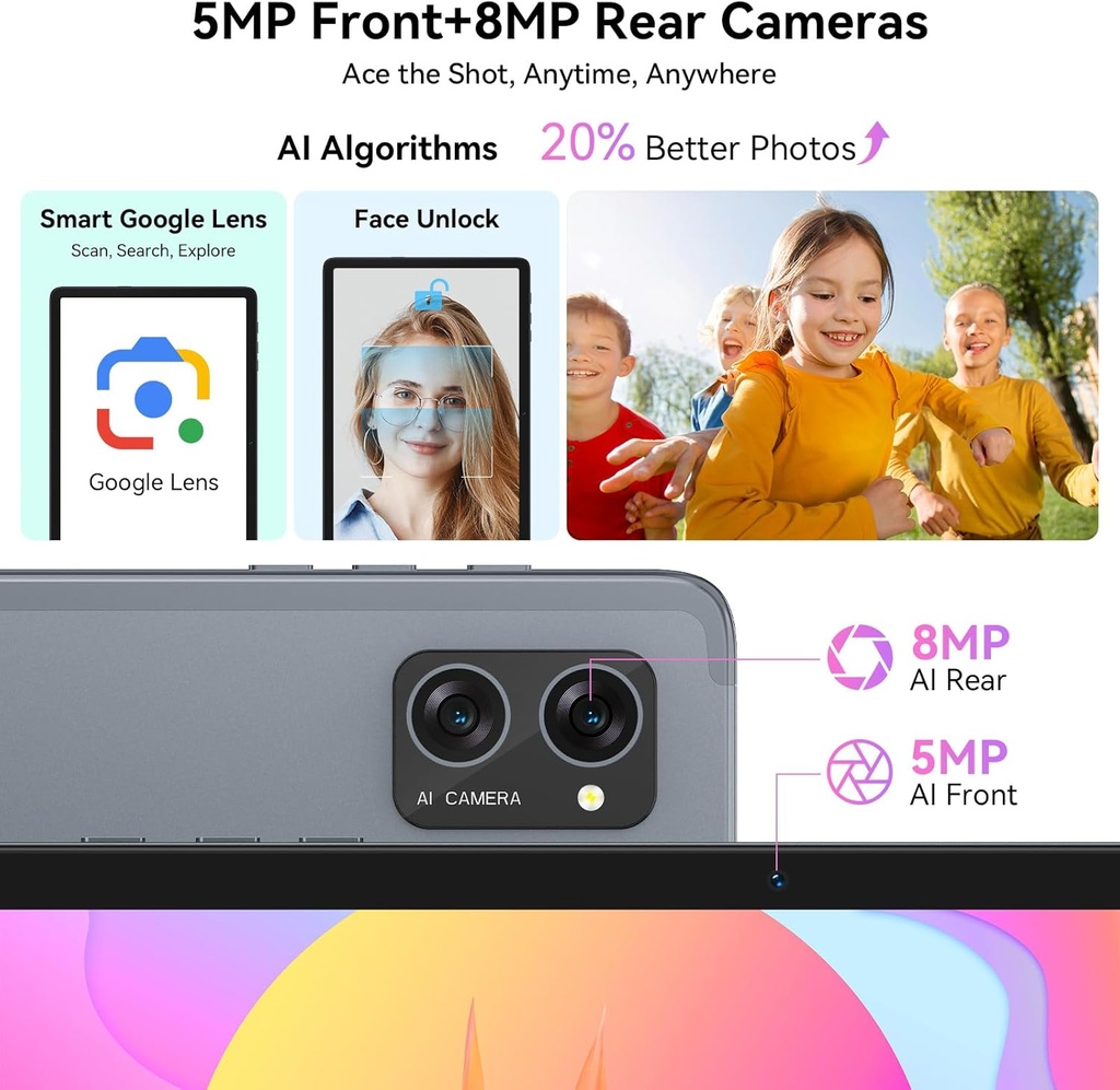 TABWEE T20 Tablet 2025 Latest Android 15 Tablets 