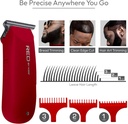 RED BY KISS CORDLESS MINI TRIMMER RED CT07