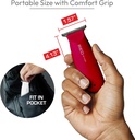 RED BY KISS CORDLESS MINI TRIMMER RED CT07