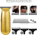 RED BY KISS CORDLESS MINI TRIMMER GOLD CT09