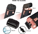 RED PRO Titanium Foil Shaver Cordless Shaver for Men (Matte Black) PSV02