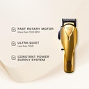 RED Pro Professional Cordless Hair Clipper for Men, Electric Rechargeable Hair Clipper Set for Barbers and Stylists PCL01