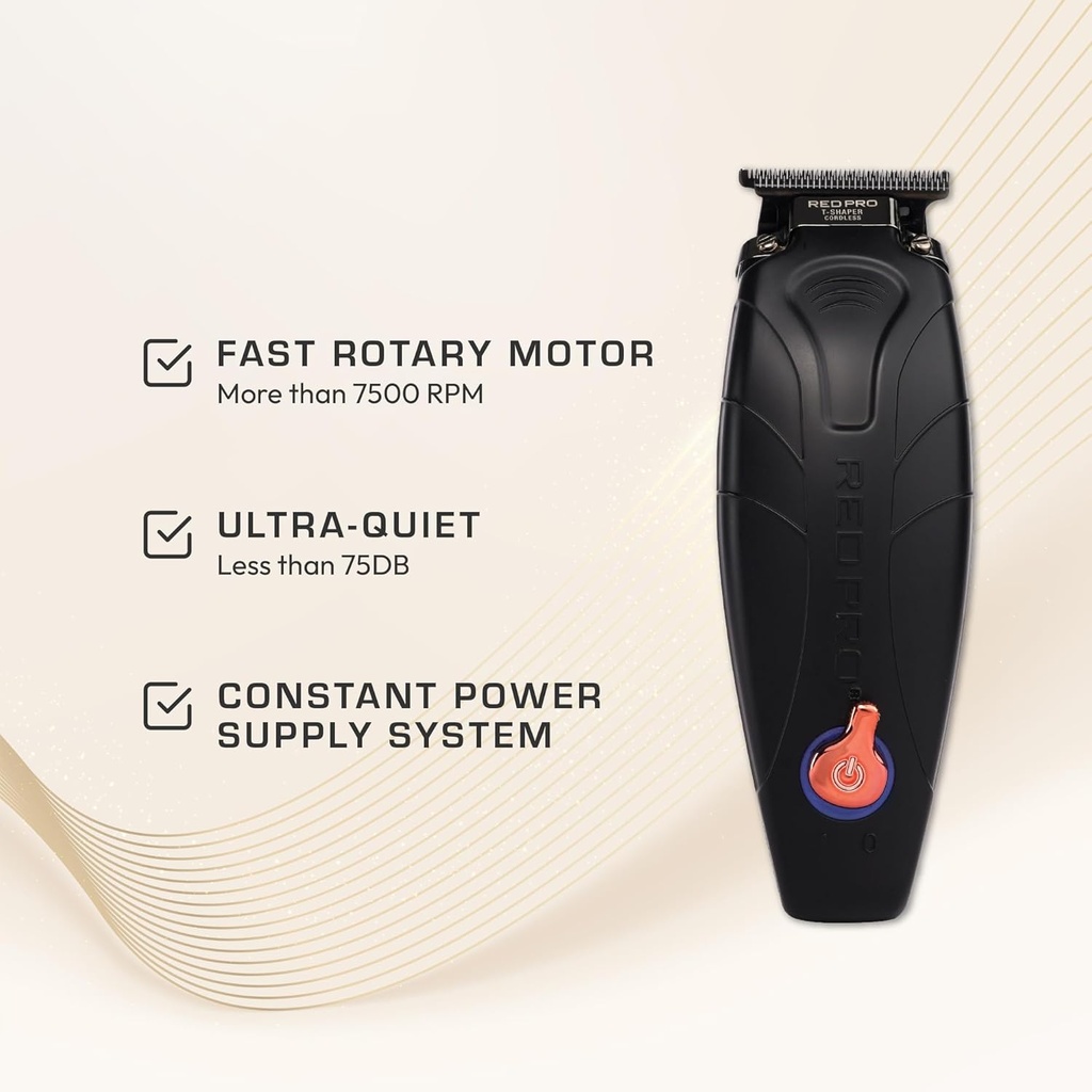 RED Pro Professional Cordless Hair Finishing Trimmer for Men