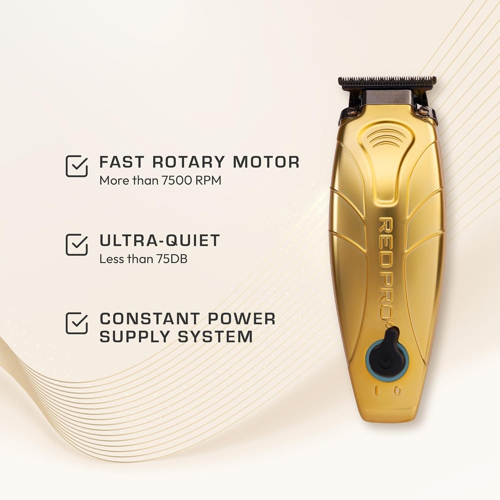 RED Pro Professional Cordless Hair Finishing Trimmer for Men PCT01