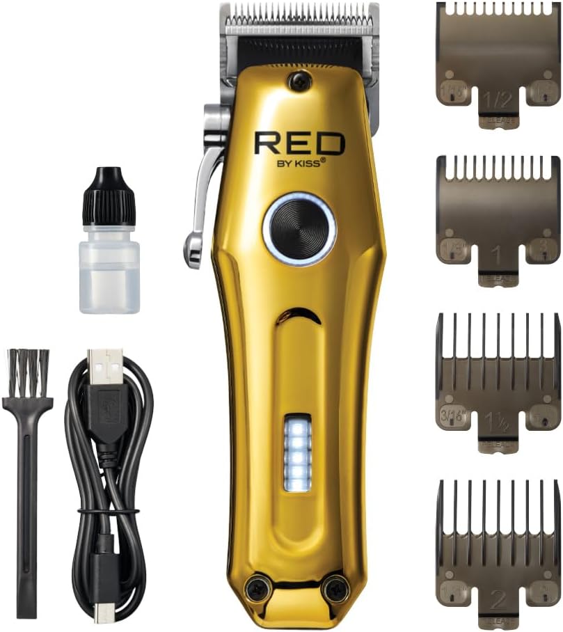 RED BY KISS CORDLESS MINI CLIPPER  – ZERO GAPPED CC10