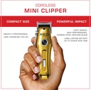 RED BY KISS CORDLESS MINI CLIPPER  – ZERO GAPPED CC10