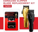 RED Pro Professional Blade Replacement KitPCL01 & PCL02 ,  (Taper Black) PCA02 