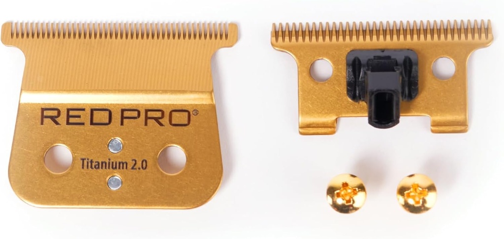RED Pro Professional Blade Replacement Kit for Cordless Hair Trimmer PCT02 & PCT01, (Gold) PTA01