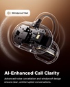 truefree C10 Open-Ear Earbuds, Clip-On Wireless Headphones,