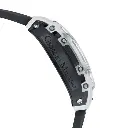 Giorgio Milano Black Chrono with date Black rubber strap 233STBK313 MAESTRO