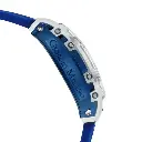 Giorgio Milano Gold and Blue Chrono with date BLUE rubber strap 233STBL421 MAESTRO 