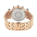Giorgio Milano Women stainless steel round case. Chronograph with date. Silver dial with Arabic numbers LUCIA 931ST02 