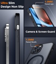 SPIDERCASE iPhone 17 Pro Case,2 Tempered Glass Screen  (copy)