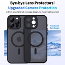  LWLFEKA for iPhone 14 Pro Max Case with Privacy Screen Protectors & Full Camera Protection Case for Magnetic iPhone 14ProMax Compatible with MagSafe.