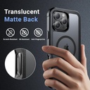 jaroco Magnetic for iPhone 16 Pro Max Case, [Compatible with MagSafe][Military Grade Drop Protection][Heavy Duty Protection][Non-Slip][Shockproof] 2-Layer