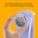 KENSIE Fabric Shaver and Lint Remover, Battery Operated Portable Fabric Shaver, Lavender