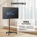 XINLEI MOBILE TV CART 13-50" FLAT/CURVED TVS