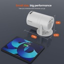 WISHOLY Mini Projector with WiFi and Bluetooth