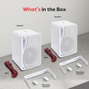 Pyle 3-Way Indoor & Outdoor Box Speaker System - 