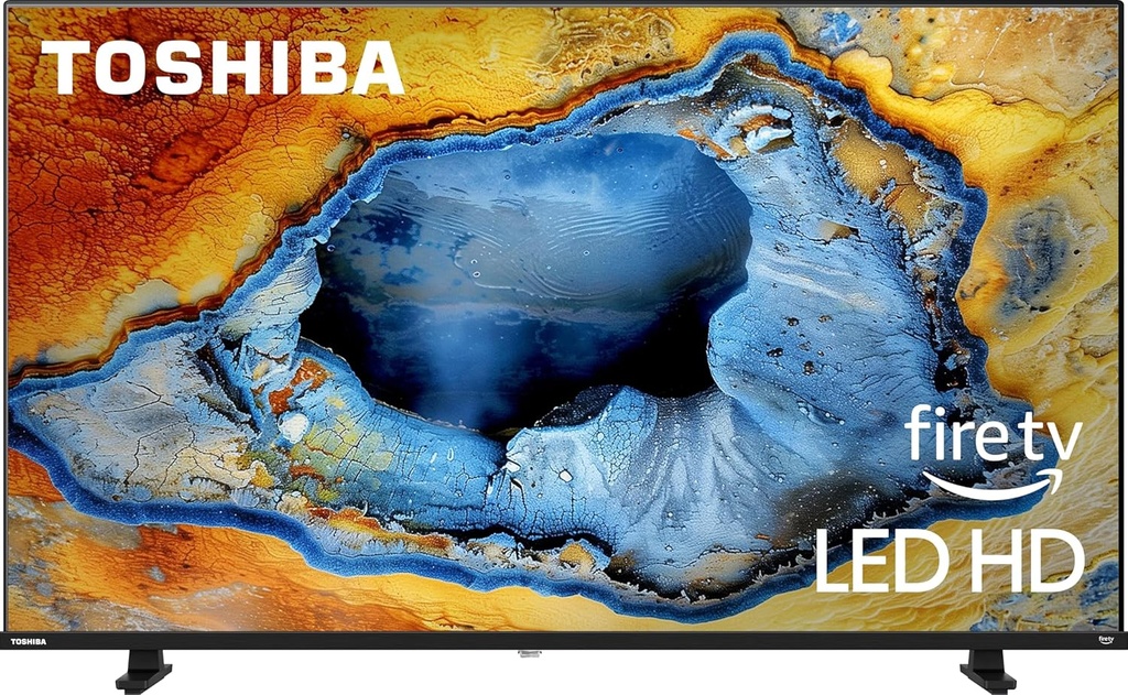 TOSHIBA 32" Class V35 Series LED HD Smart Fire TV, Voice Remote with Alexa, Free & Live TV 32V35KC