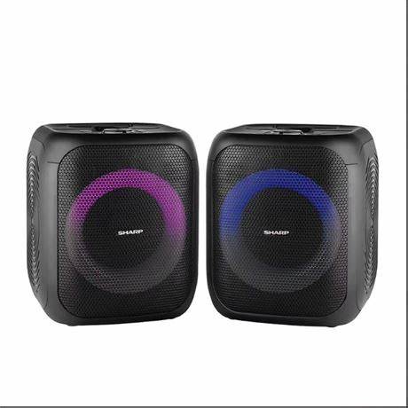 SHARP TWIN PACK BLUETOOTH SPEAKERS