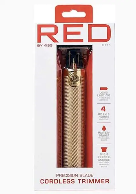 RED BY KISS PRECISION BLADE CORDLESS TRIMMER CT11