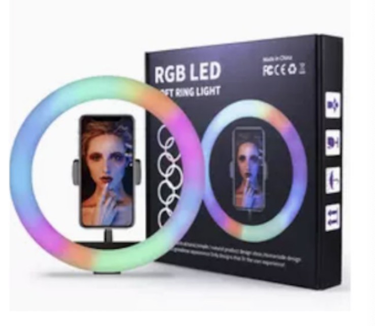 RGB LED SOFT RING LIGHT MJ36